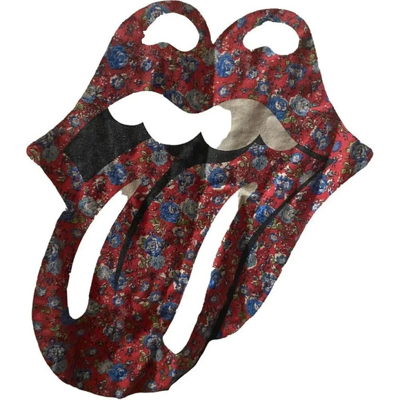 Vintage inspired Rolling Stones tie dye t shirt - Picture 2 of 4